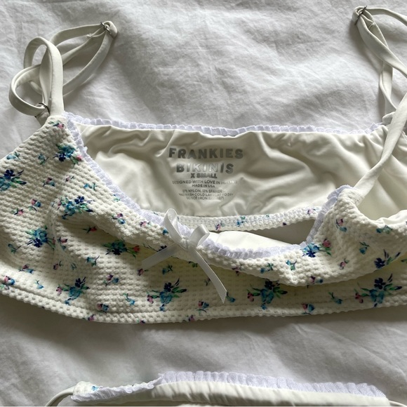 BNTW Frankie’s Bikinis waffle bikini set - Picture 4 of 5